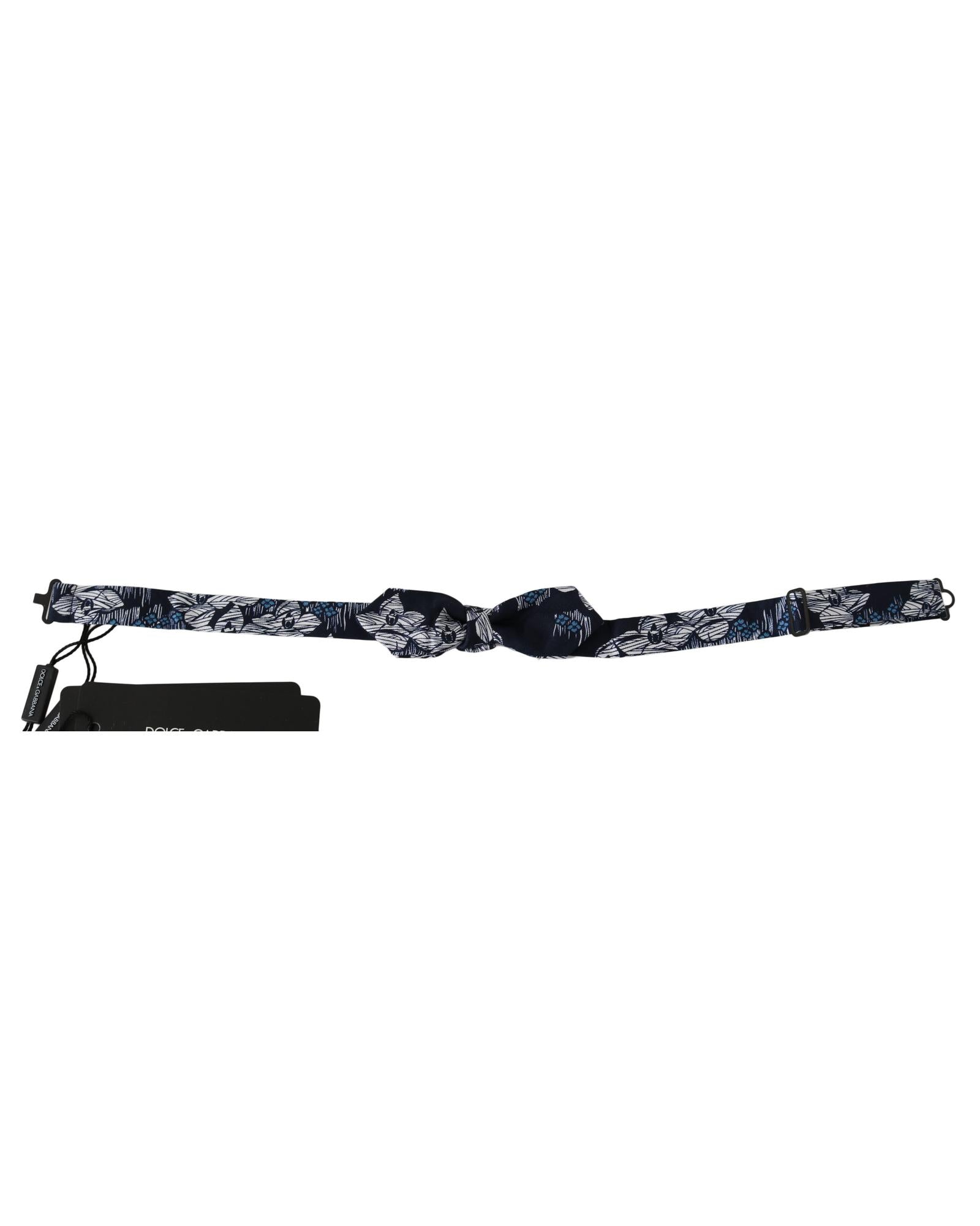 Dolce & Gabbana Floral Print Bow Tie