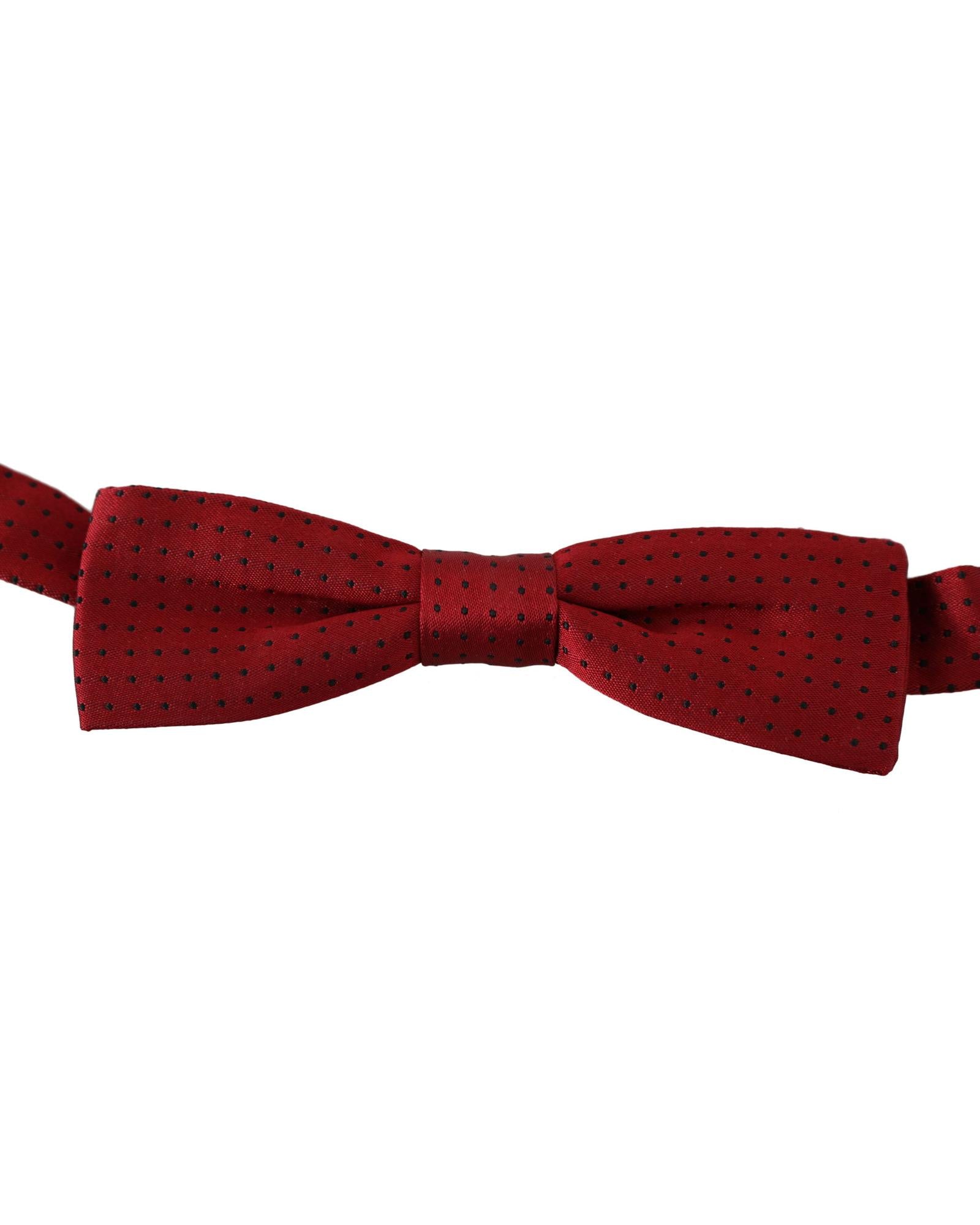 Dolce & Gabbana Dolce Gabbana Bow Tie Red Polka Dot