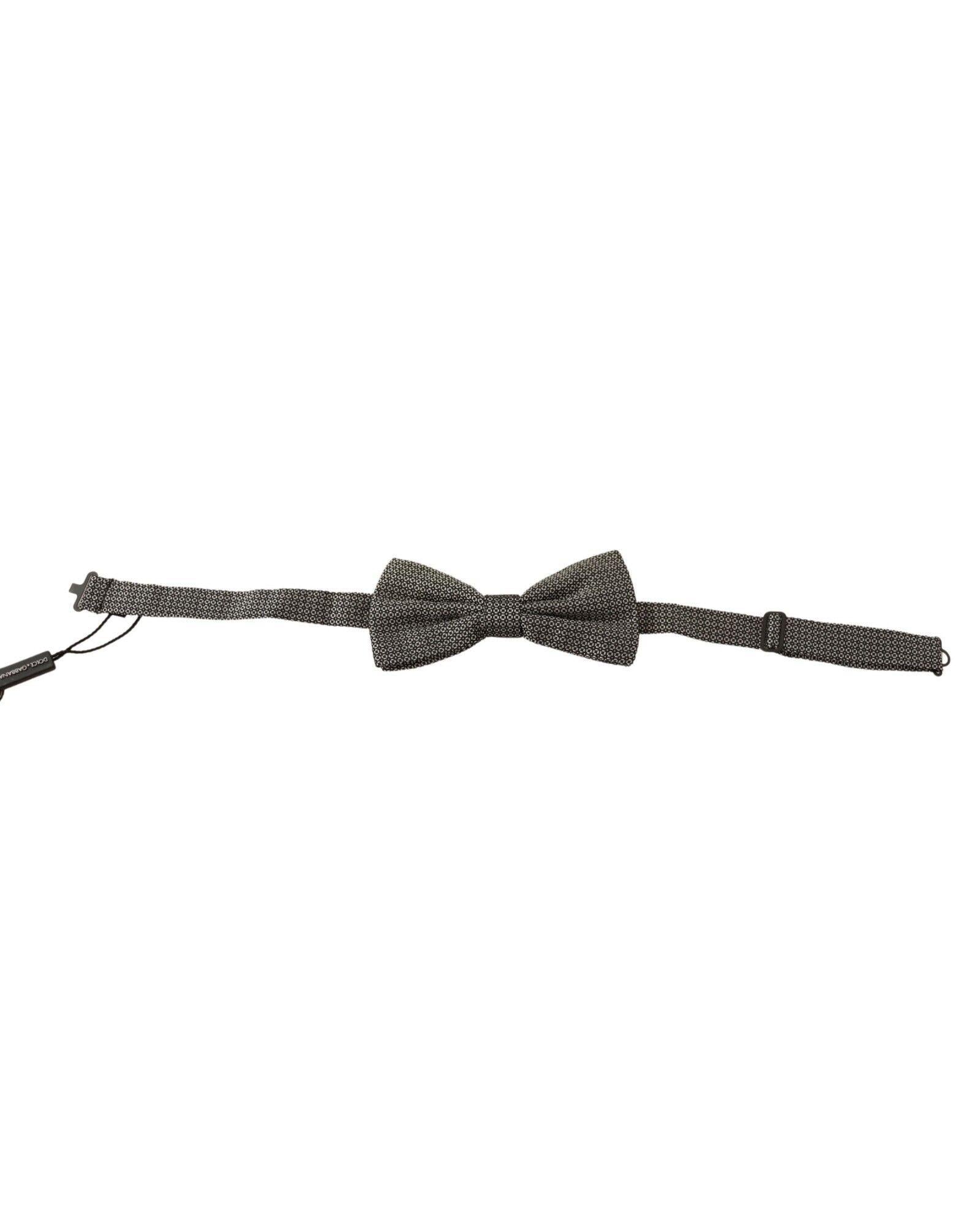 Dolce & Gabbana Dolce Gabbana Bow TieBlack and White