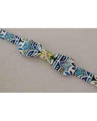 Dolce & Gabbana Dolce Gabbana Bow Tie Floral Pattern
