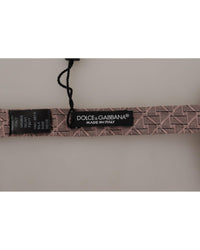 Dolce & Gabbana Geometric Pattern Bow Tie