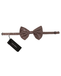 Dolce & Gabbana Geometric Pattern Bow Tie