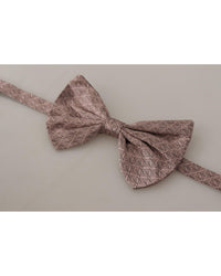Dolce & Gabbana Geometric Pattern Bow Tie