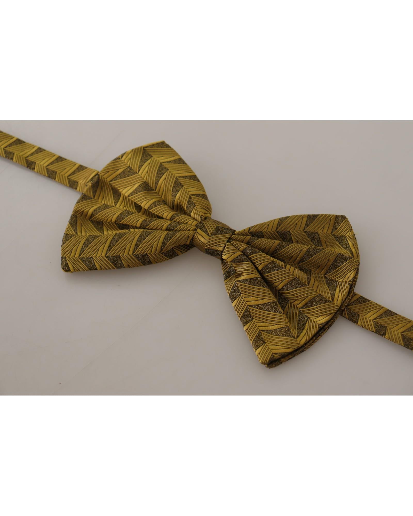 Dolce & Gabbana Dolce Gabbana Bow Tie Geometric Pattern