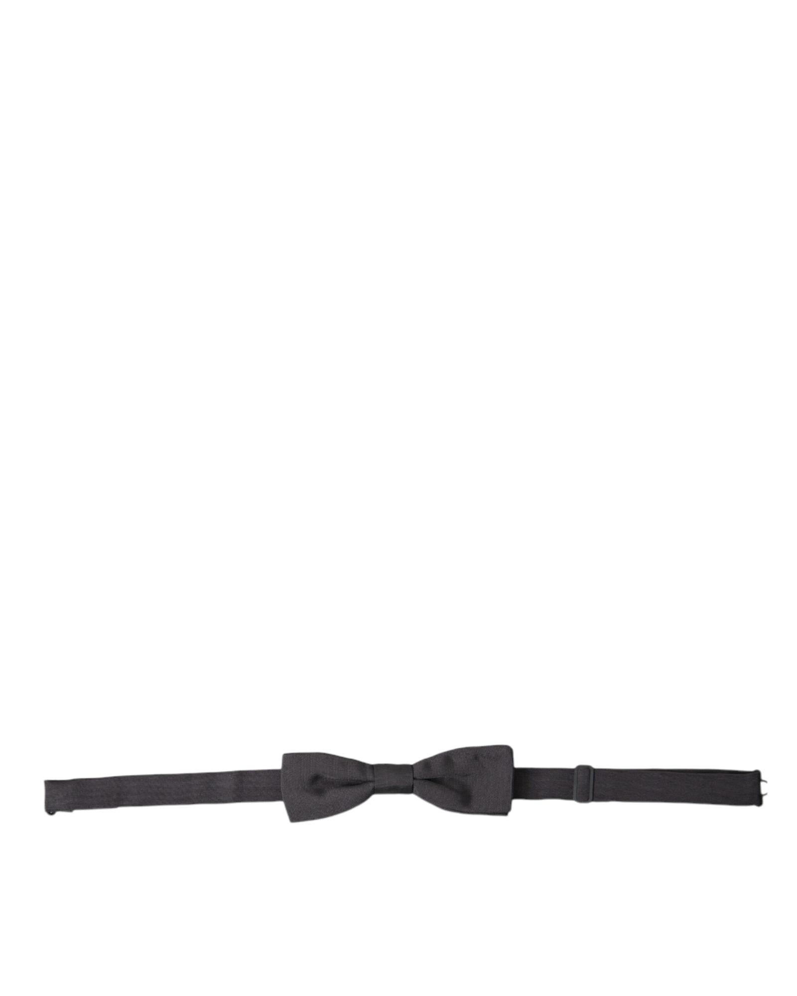 Dolce & Gabbana olid Black Bow Tie