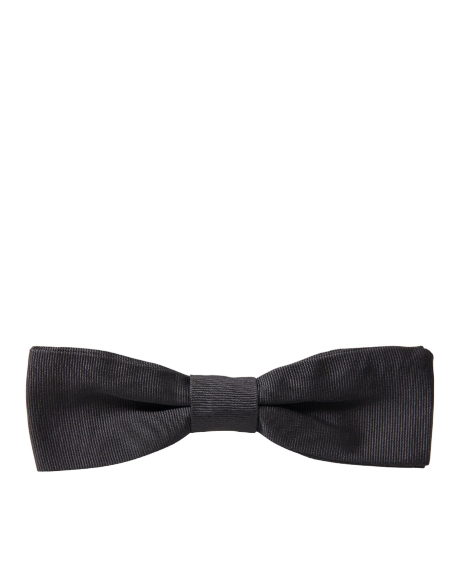Dolce & Gabbana olid Black Bow Tie
