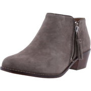 Serena Womens Suede Ankle Booties
