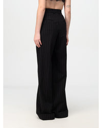 Dolce & Gabbana Wide Leg Pinstripe Trousers Women Striped Pants