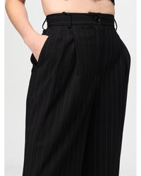 Dolce & Gabbana Wide Leg Pinstripe Trousers Women Striped Pants