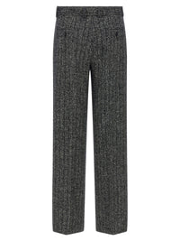 DOLCE & GABBANA Dolce & Gabbana Women Striped Wool Pants