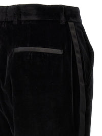 Dolce & Gabbana Women Velvet Tuxedo Pants