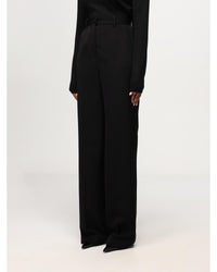 Dolce & Gabbana Wide Leg Trousers Women Black Pants