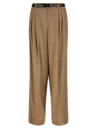 Dolce & Gabbana Women Tweed Effect Trousers