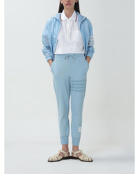 Thom Browne Short Sleeve Polo Shirt Relaxed Fit Women White