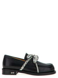 MACH & MACH Mach & Mach Women 'Crystal Studs' Loafers