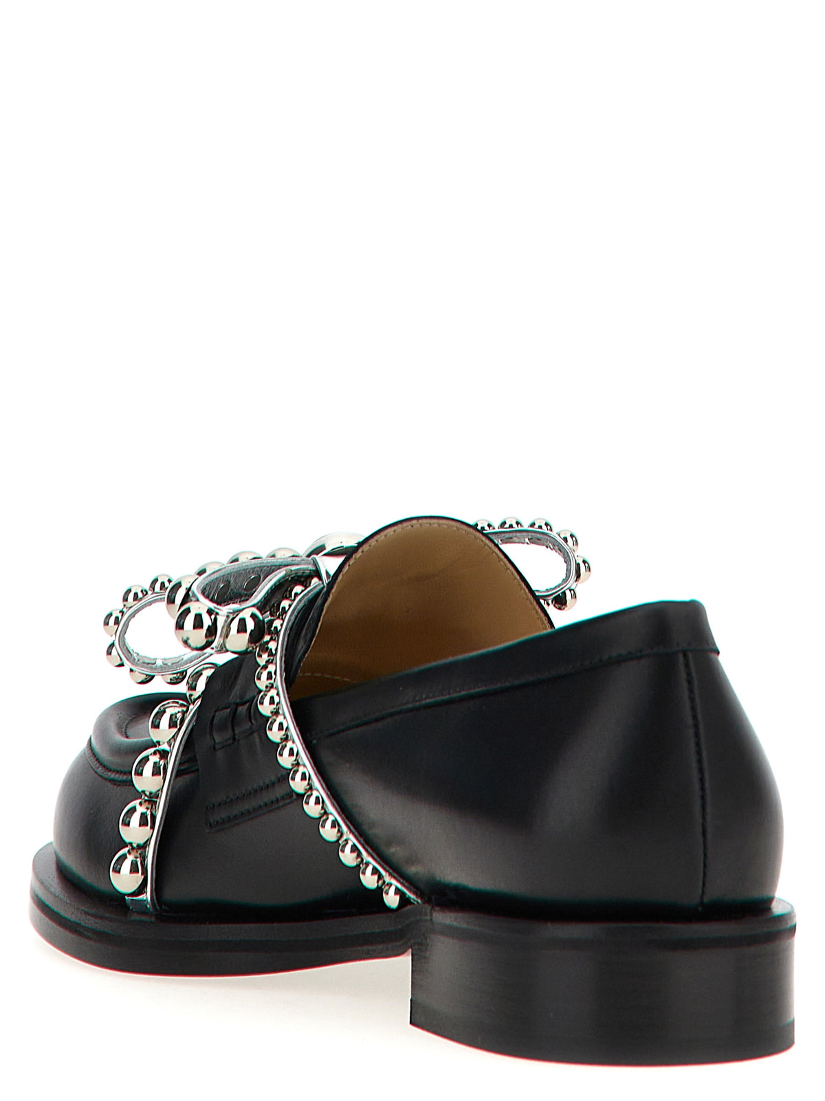 MACH & MACH Mach & Mach Women 'Crystal Studs' Loafers