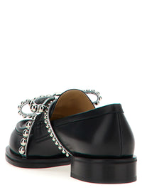 MACH & MACH Mach & Mach Women 'Crystal Studs' Loafers