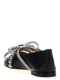 MACH & MACH Mach & Mach Women 'Crystal Studs' Ballet Flats