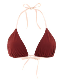 Fendi Women 'Pequin' Reversible Bikini Top