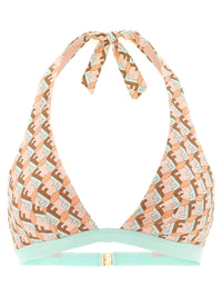 Fendi Women 'Ff Waves' Bikini Top