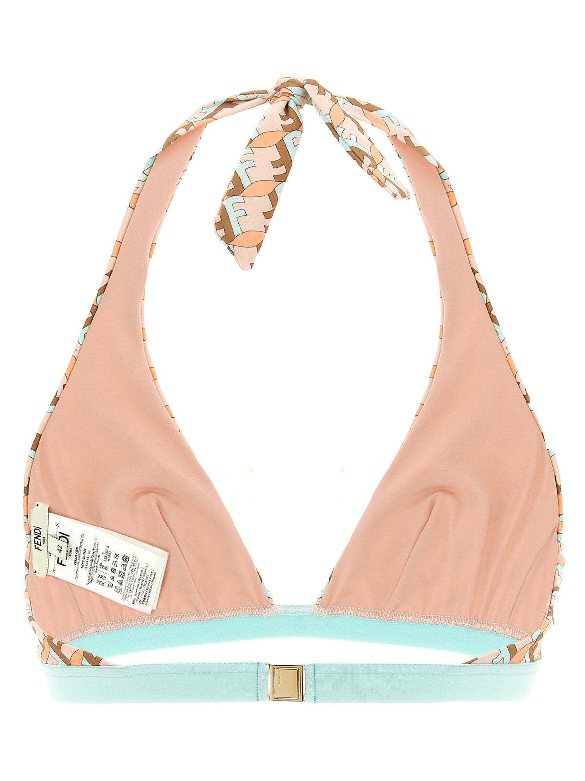 Fendi Women 'Ff Waves' Bikini Top