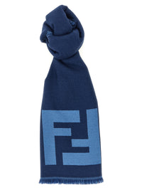 Fendi Men Ff Macro Scarf