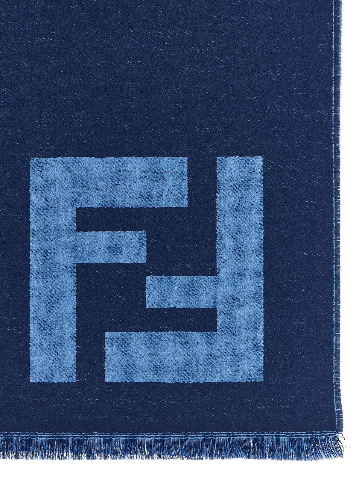 Fendi Men Ff Macro Scarf