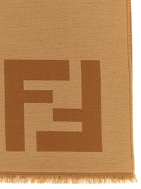 FENDI Fendi Men Ff Macro Scarf