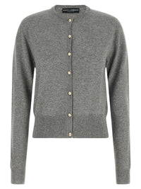 Dolce & Gabbana Women Logo Buttons Cardigan