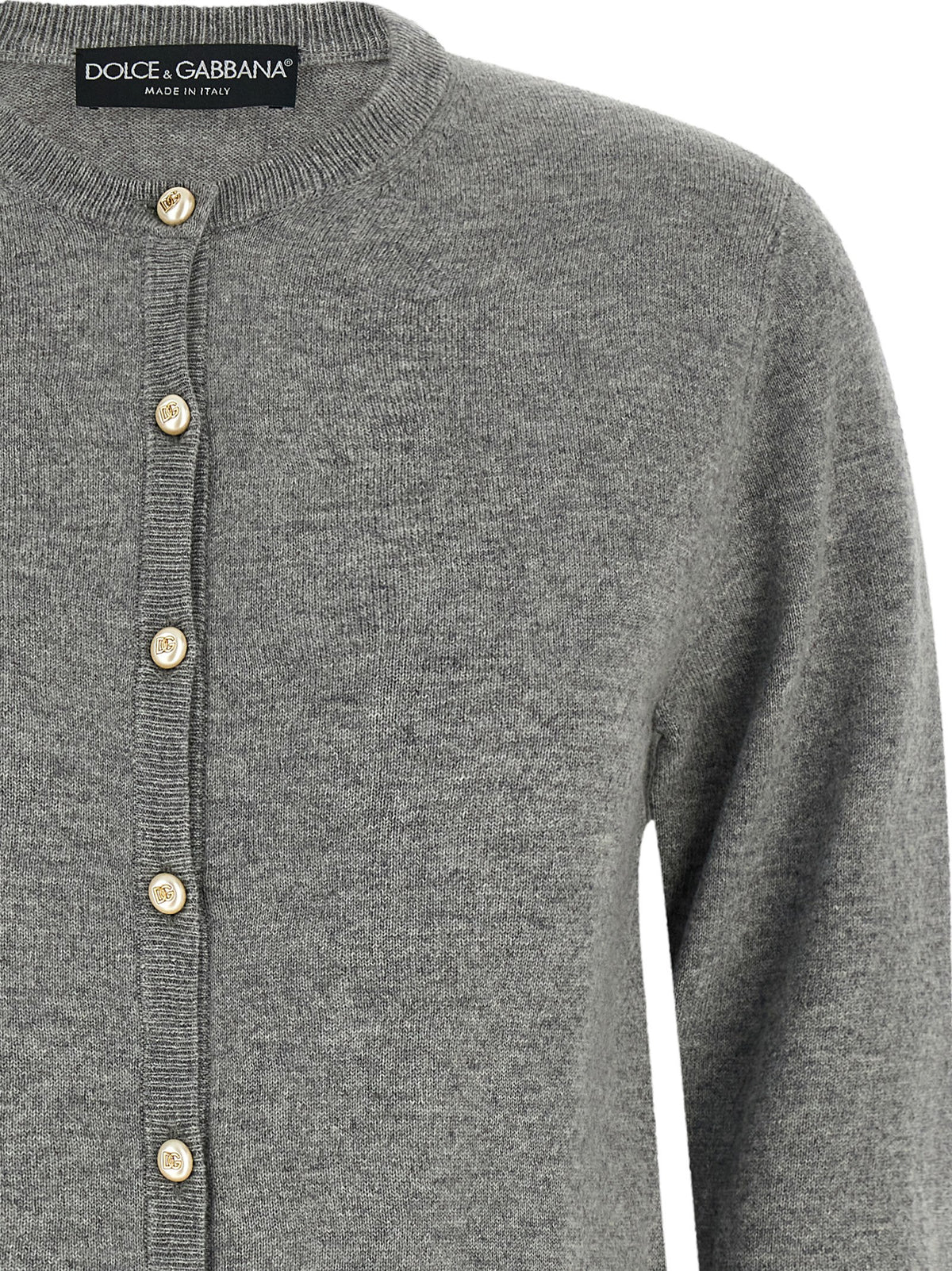 Dolce & Gabbana Women Logo Buttons Cardigan