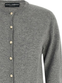 Dolce & Gabbana Women Logo Buttons Cardigan