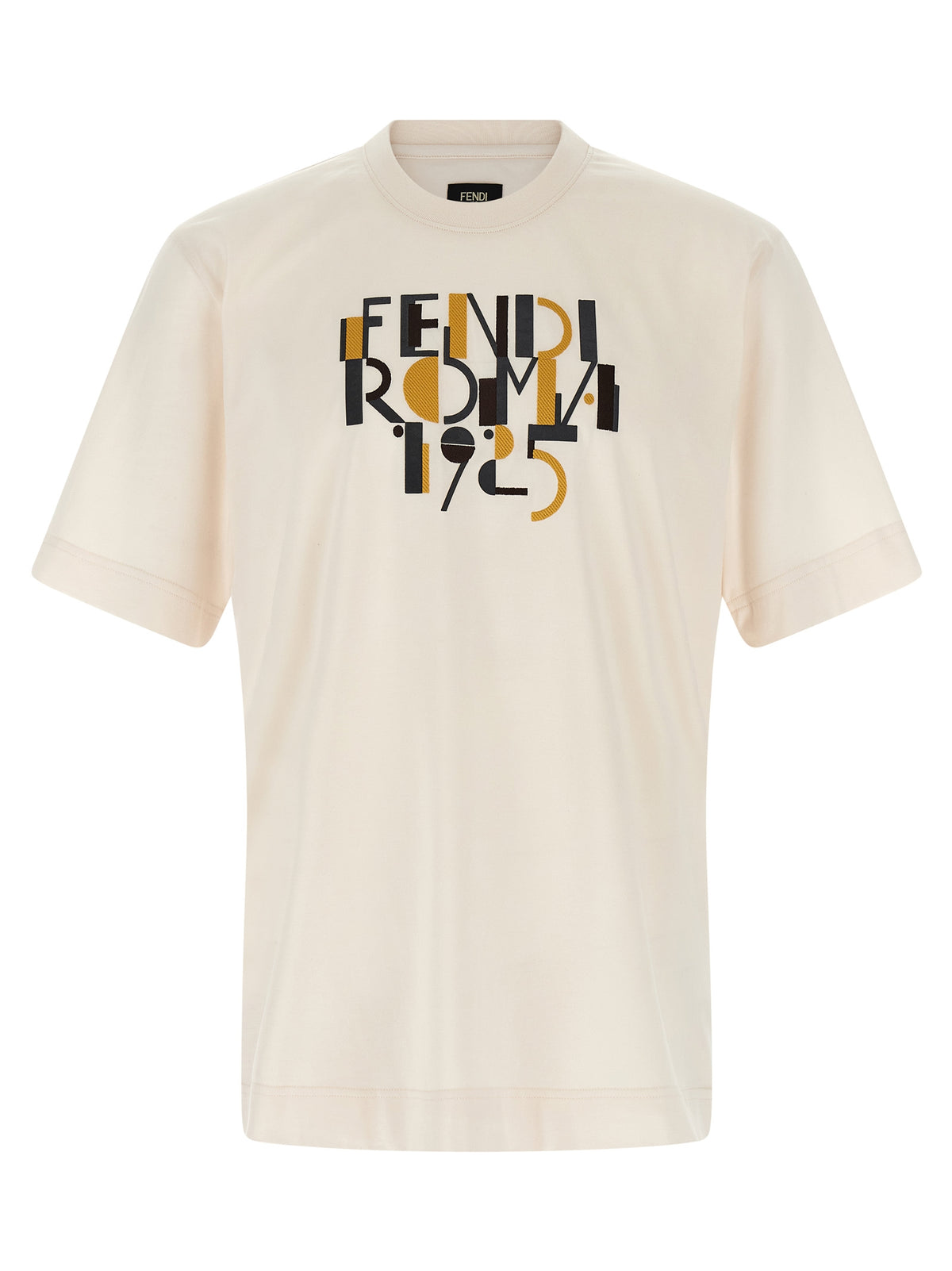 FENDI Fendi Men 'Fendi Roma 1925' Print T-Shirt