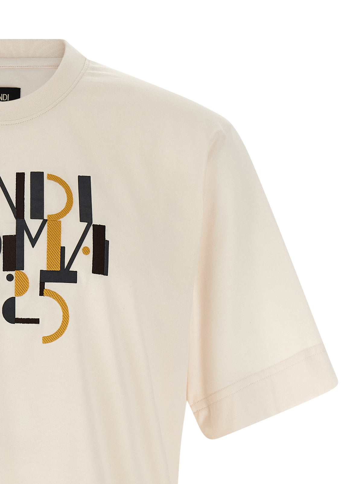FENDI Fendi Men 'Fendi Roma 1925' Print T-Shirt