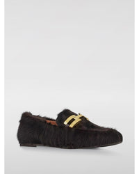 Aquazzura Pony Hair Love Loafer SlipOn Women Brown
