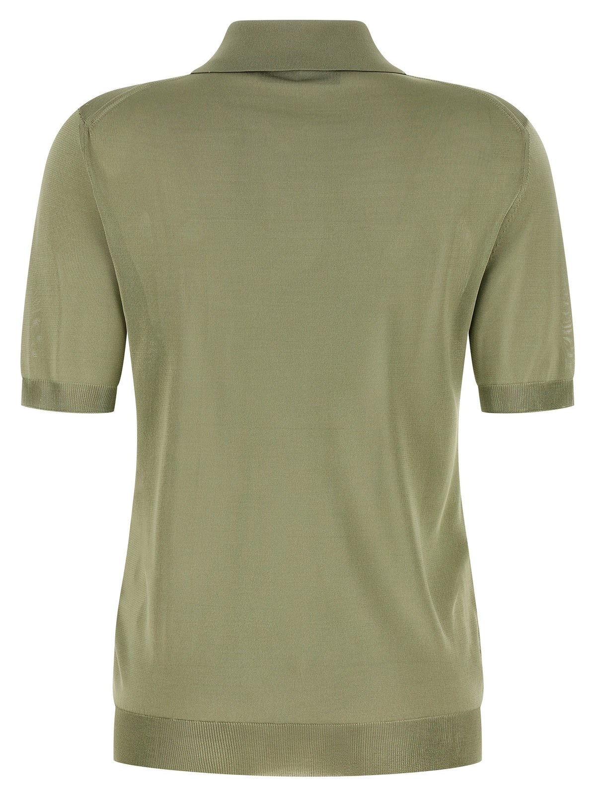 Fendi Women Shiny Viscose Polo Shirt