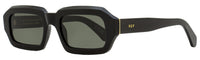 Retrosuperfuture Rectangular Sunglasses Fantasma 17I Black 54mm Black