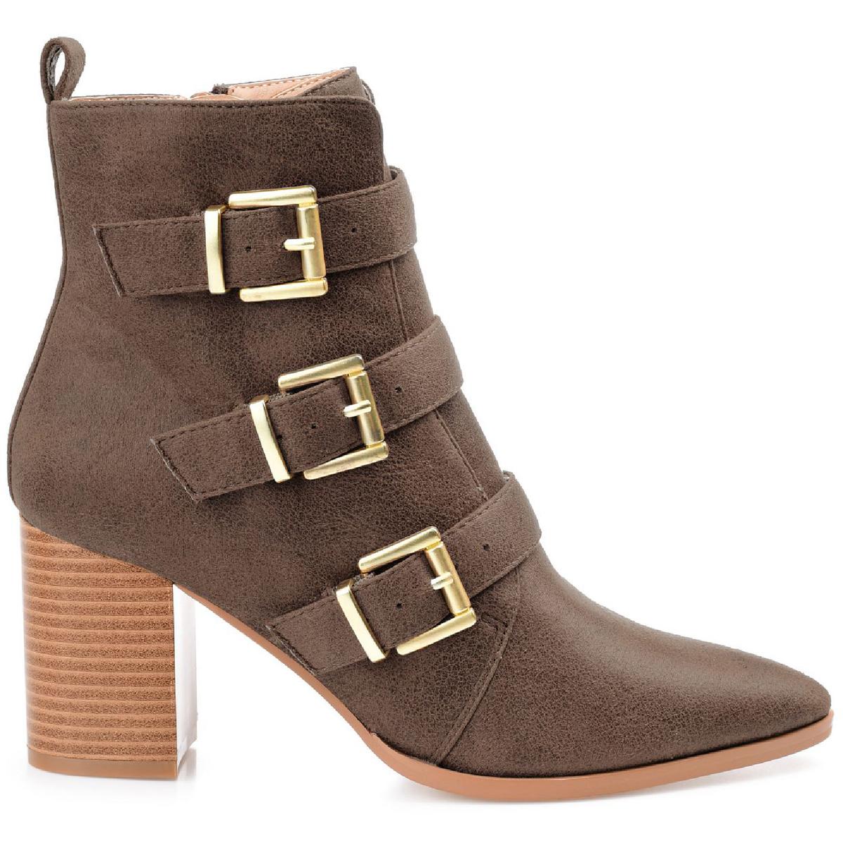 Winsley Womens Buckle Buckles Booties