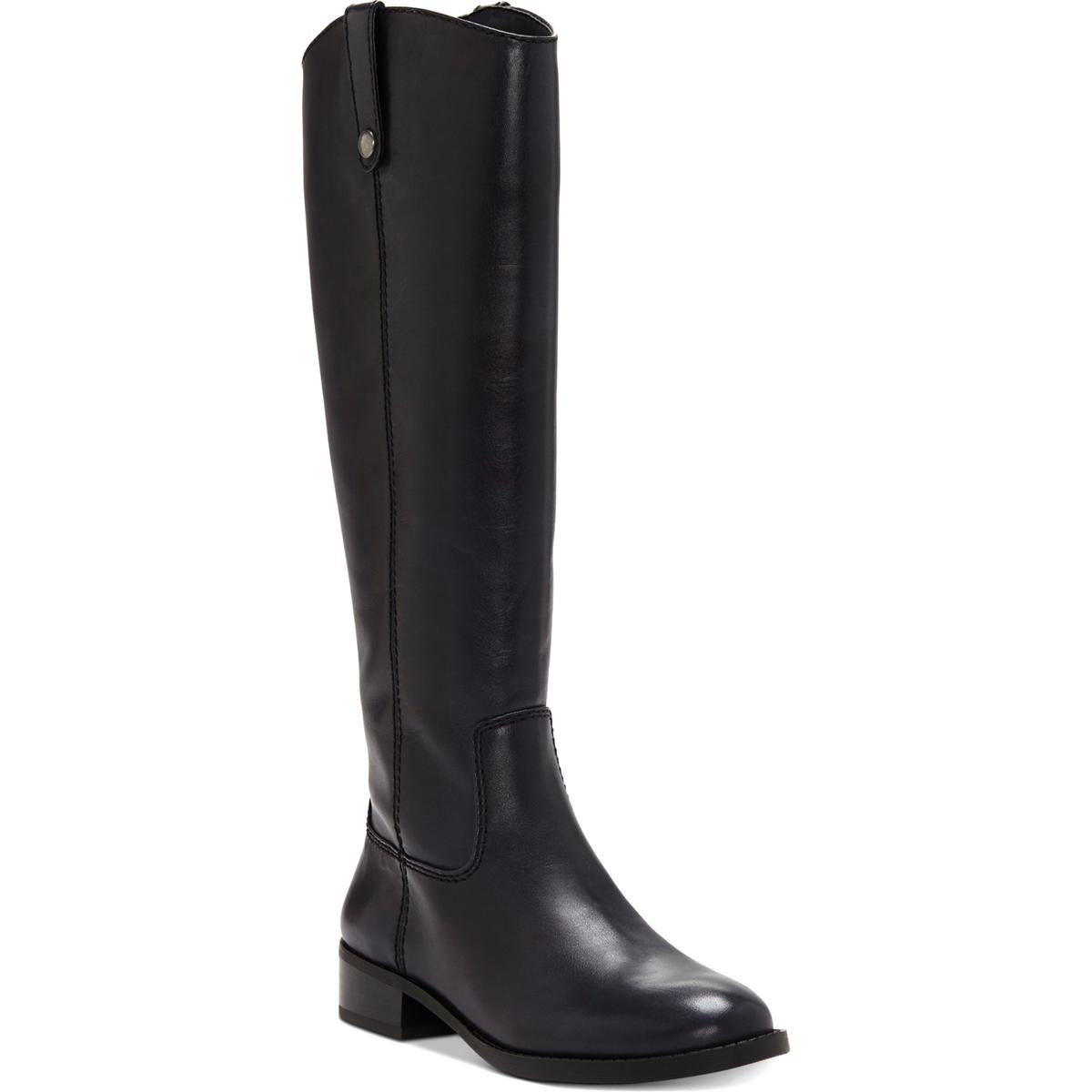 INC Womens Fawne Leather Knee-High Riding Boots