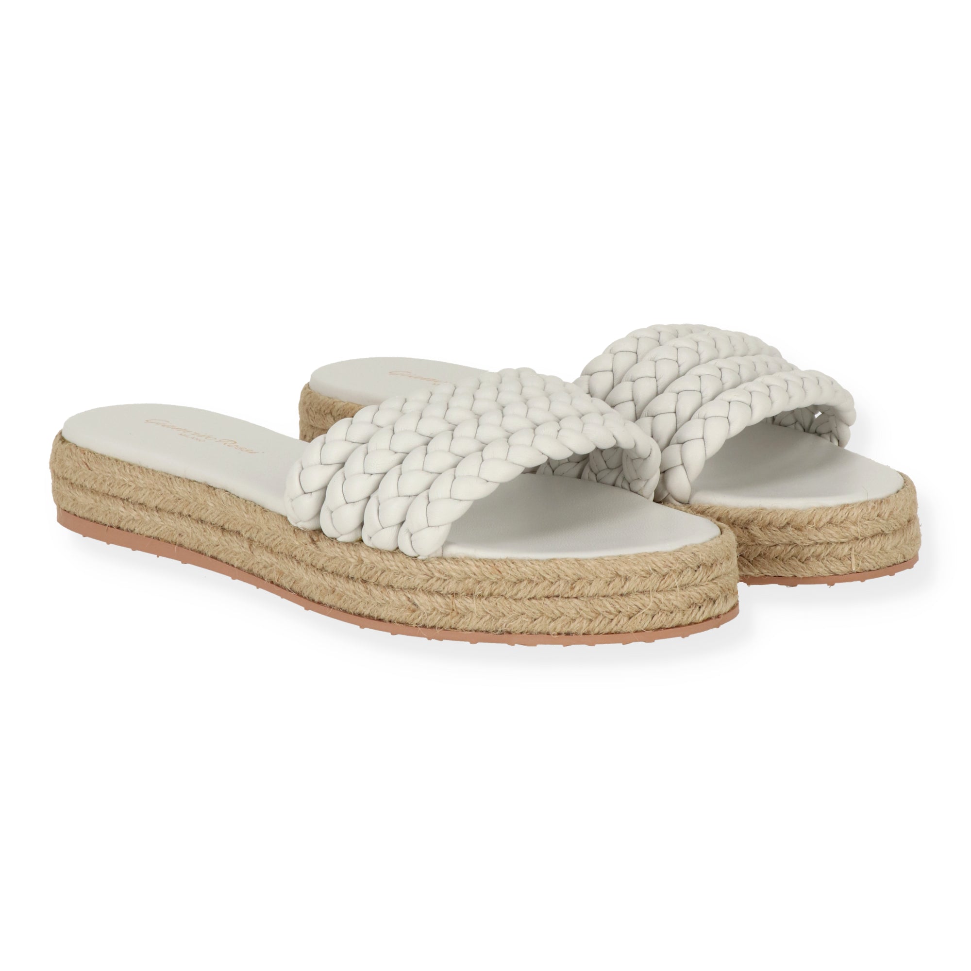 Gianvitto Rossi Womens Brown/White Sandal