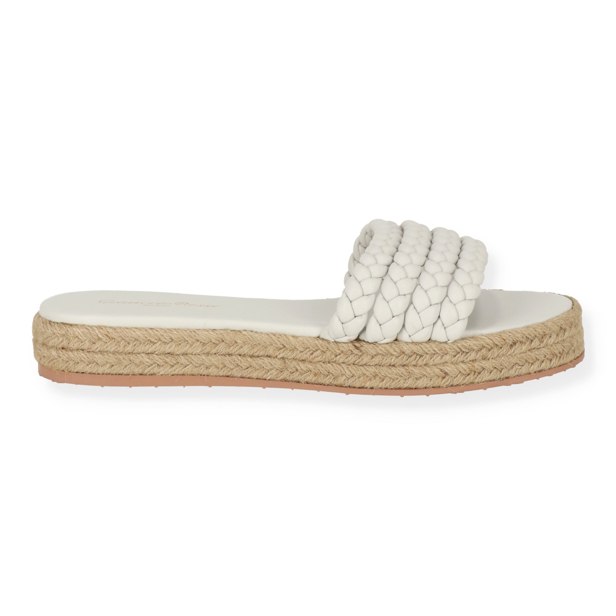 Gianvitto Rossi Womens Brown/White Sandal