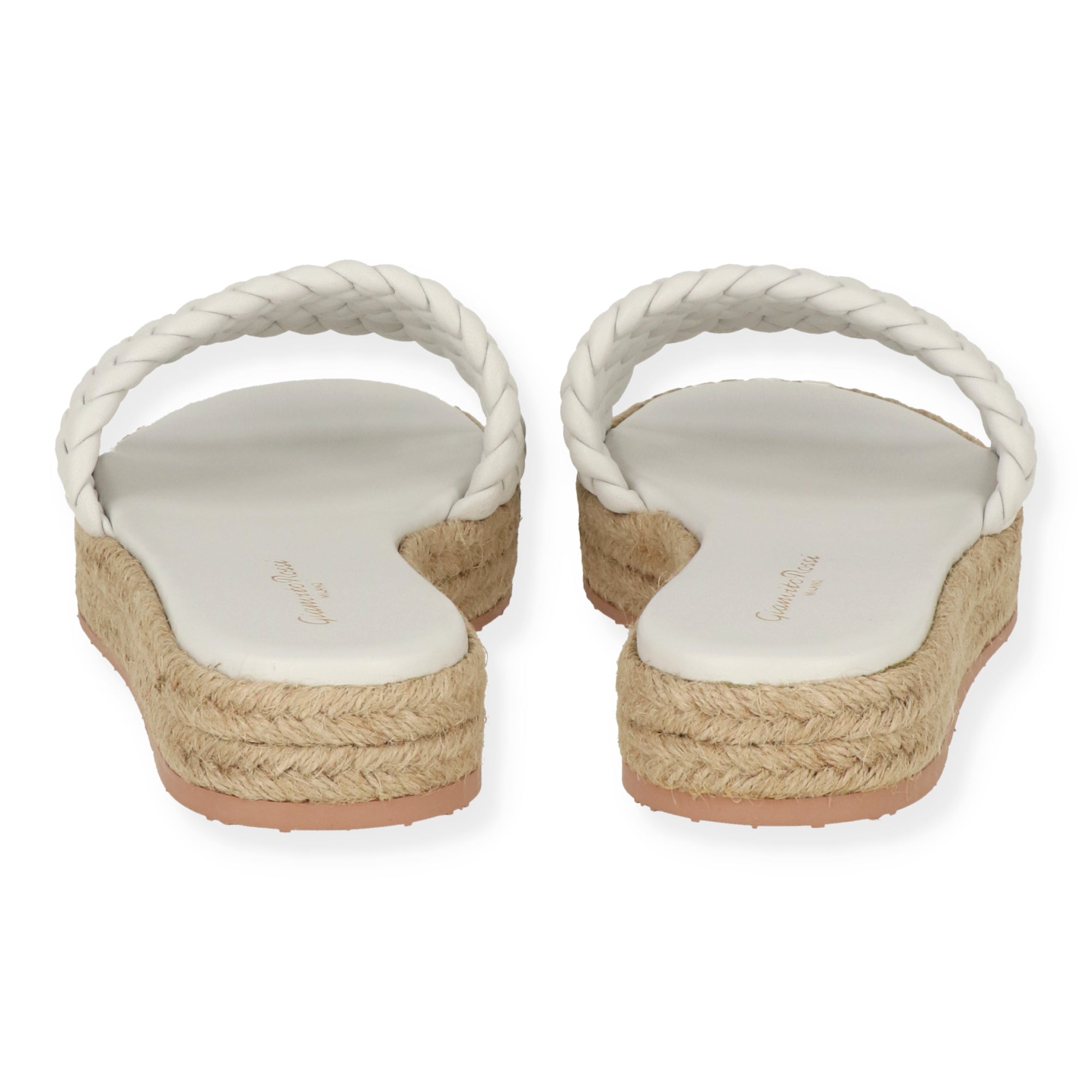 Gianvitto Rossi Womens Brown/White Sandal