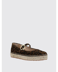 Gianvito Rossi Leopard Print Espadrille Flats Women Savannah