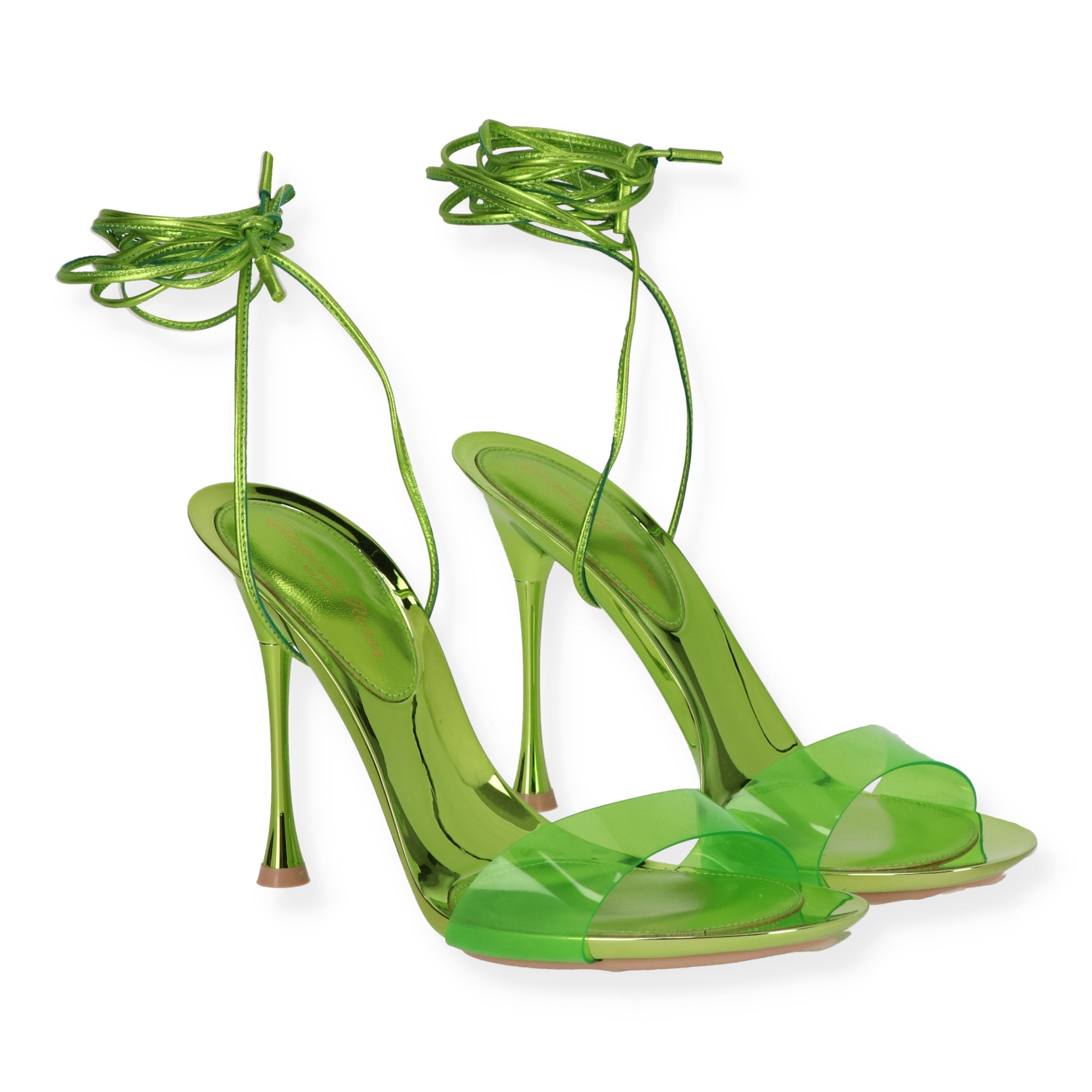 Gianvitto Rossi Womens Green Sandal