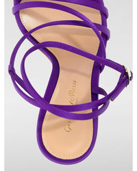 Gianvito Rossi Portofino Strappy Heeled Sandals Women Violet