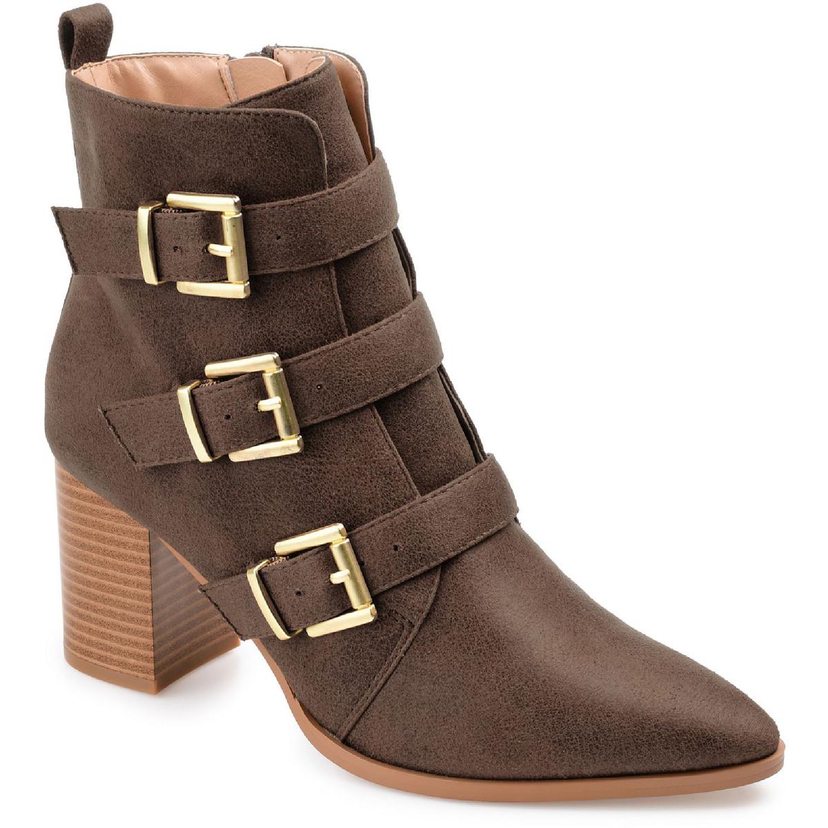 Winsley Womens Buckle Buckles Booties