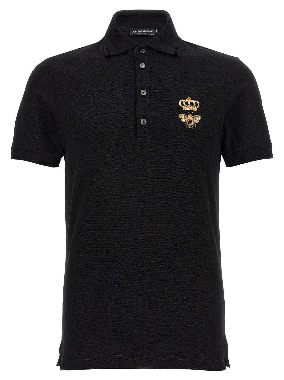 Dolce&Gabbana Men Embroidery Piquet Polo