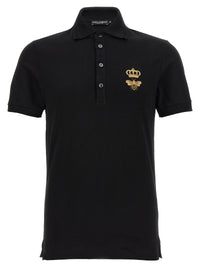 Dolce&Gabbana Men Embroidery Piquet Polo