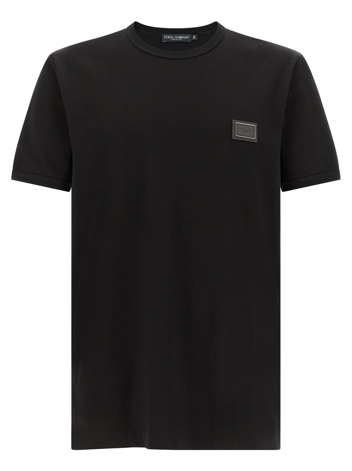 Dolce & Gabbana Men Metal Plate T-Shirt