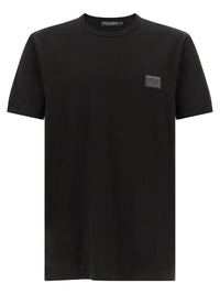 Dolce & Gabbana Men Metal Plate T-Shirt