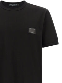 Dolce & Gabbana Men Metal Plate T-Shirt